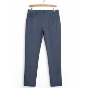 Travis Mathew Open To Close Pants Mens 38x32 Blue Golf Stretch Performance